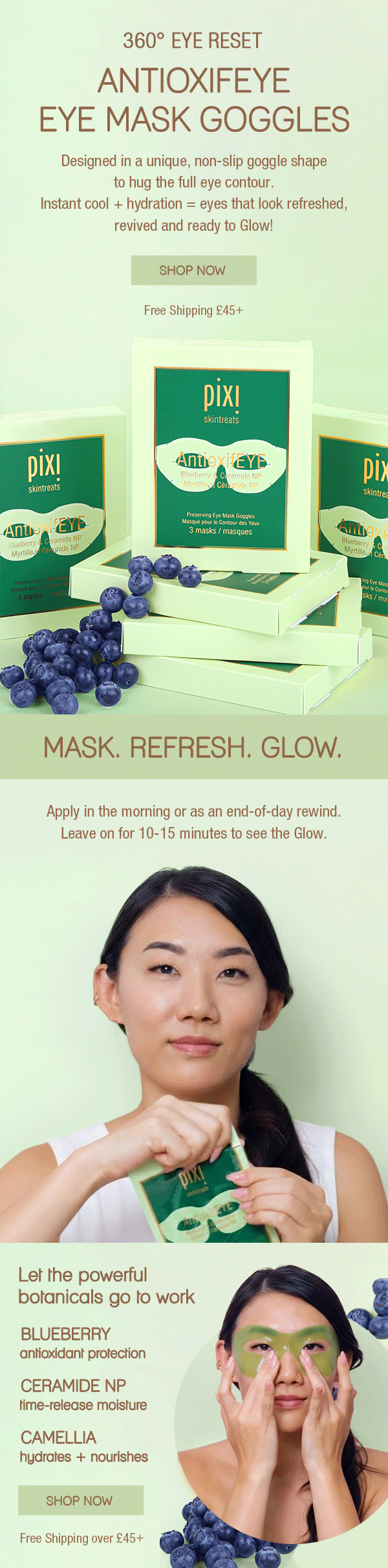 NEW AntioxifEYE Eye Mask Goggles