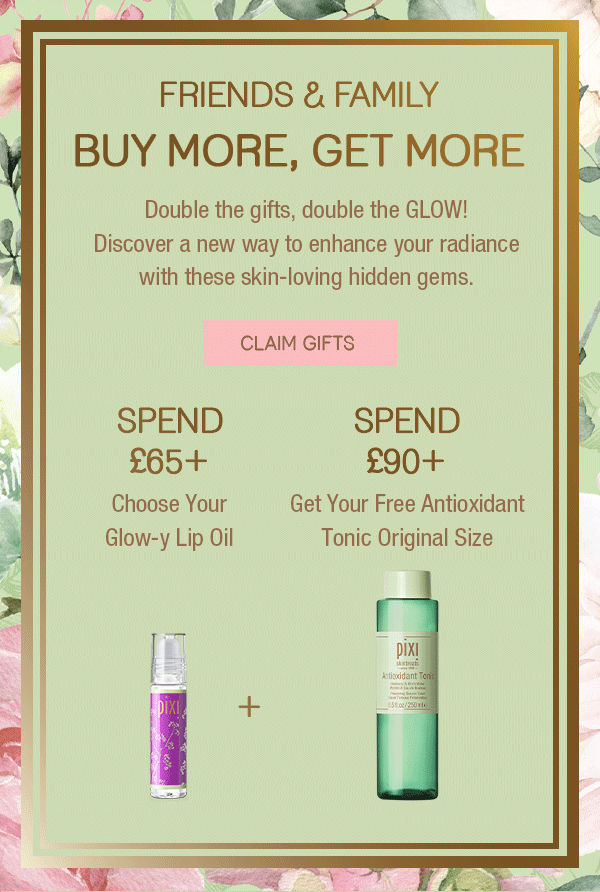 UP TO TWO FREE GIFTS WITH PURCHASE