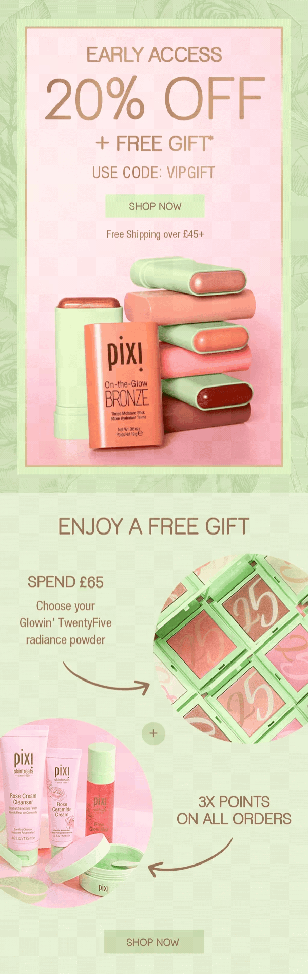 FRIENDS & FAMILY&nbsp;EARLY ACCESS 20% OFF + FREE GIFT* USE CODE: VIPGIFT SHOP NOW