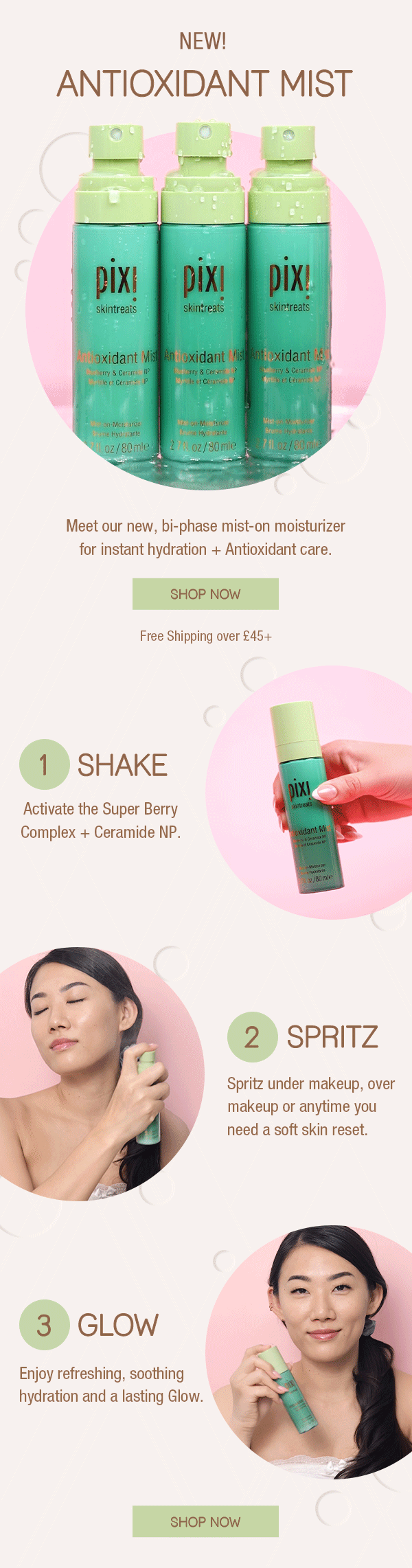 New! Antioxidant Mist