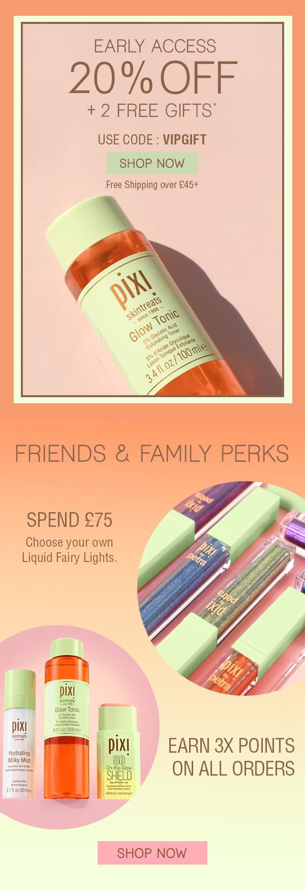 Friends & Family Sale: Early Access 20% OFf