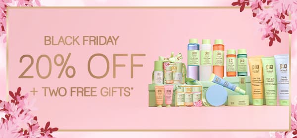 Black Friday: 20% OFF + 2 FREE GIFTS