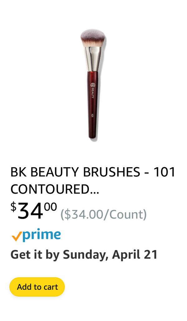 101 Contoured Foundation brush