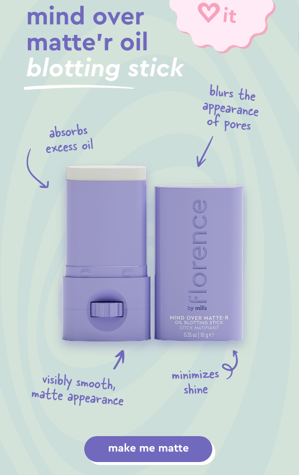 Mind over matte'r blotting stick