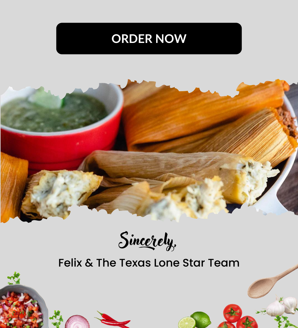 ⏰ Time’s Up! Texas Lone Star Tamales