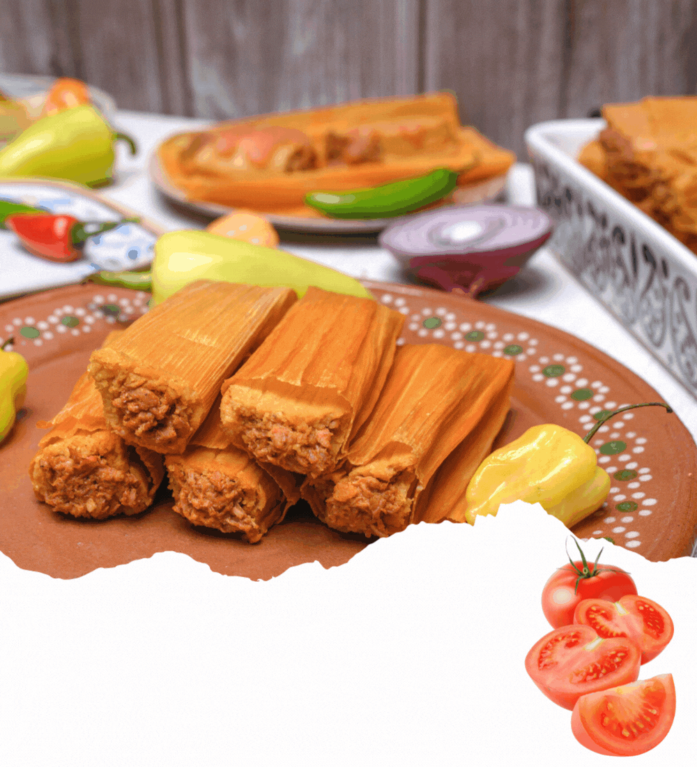 This combo is perfect for July 4! Texas Lone Star Tamales