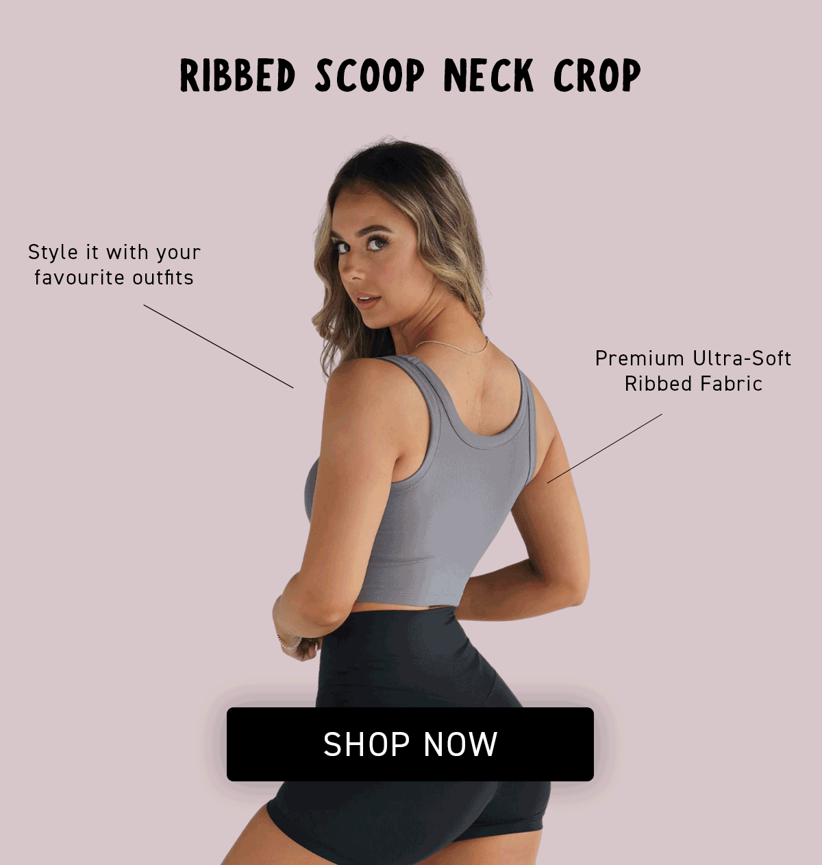 Just Dropped Cream Puffer, Ribbed Crops + MORE Leelo Active