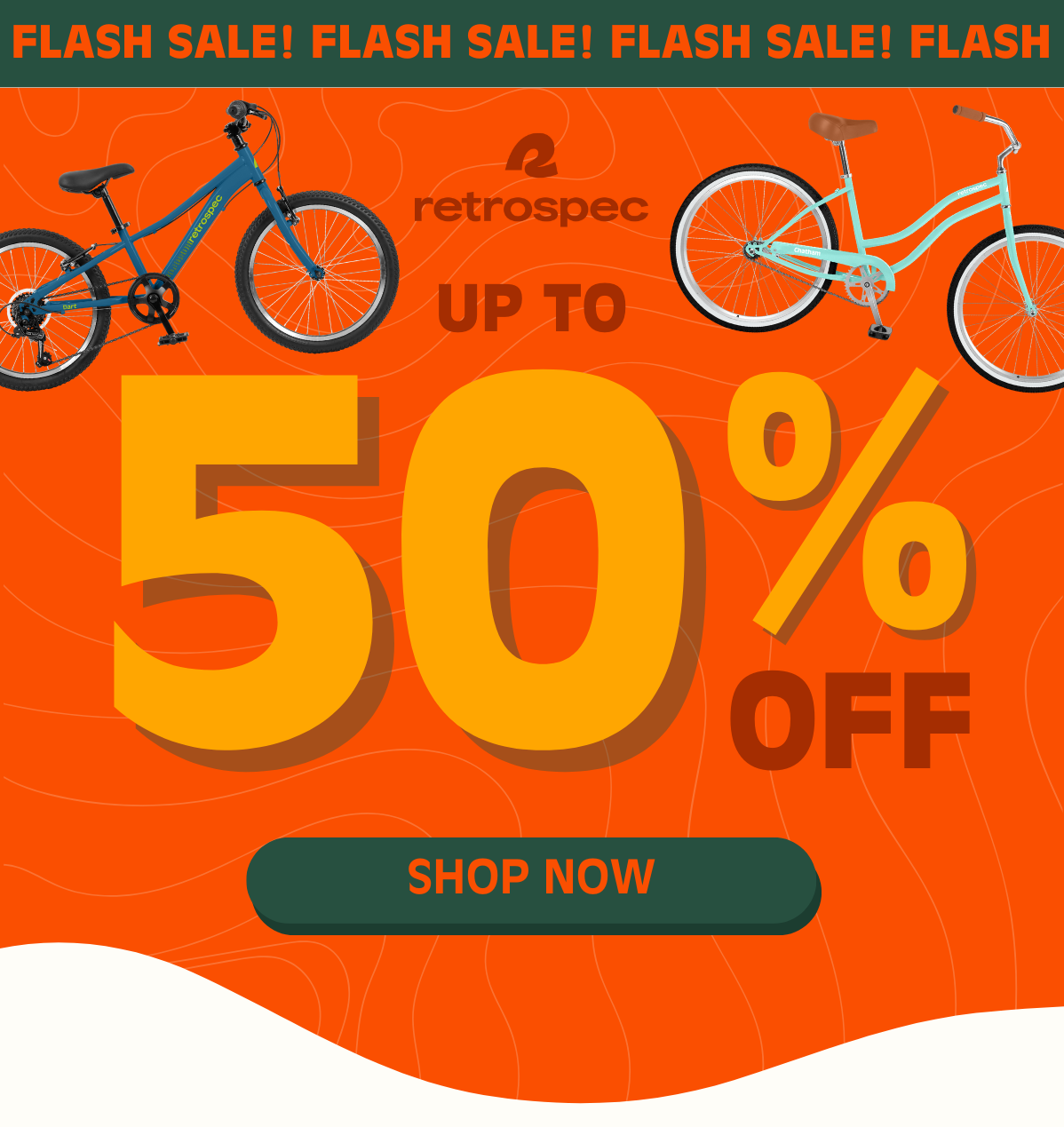 Flash Sale Up To 50% Off