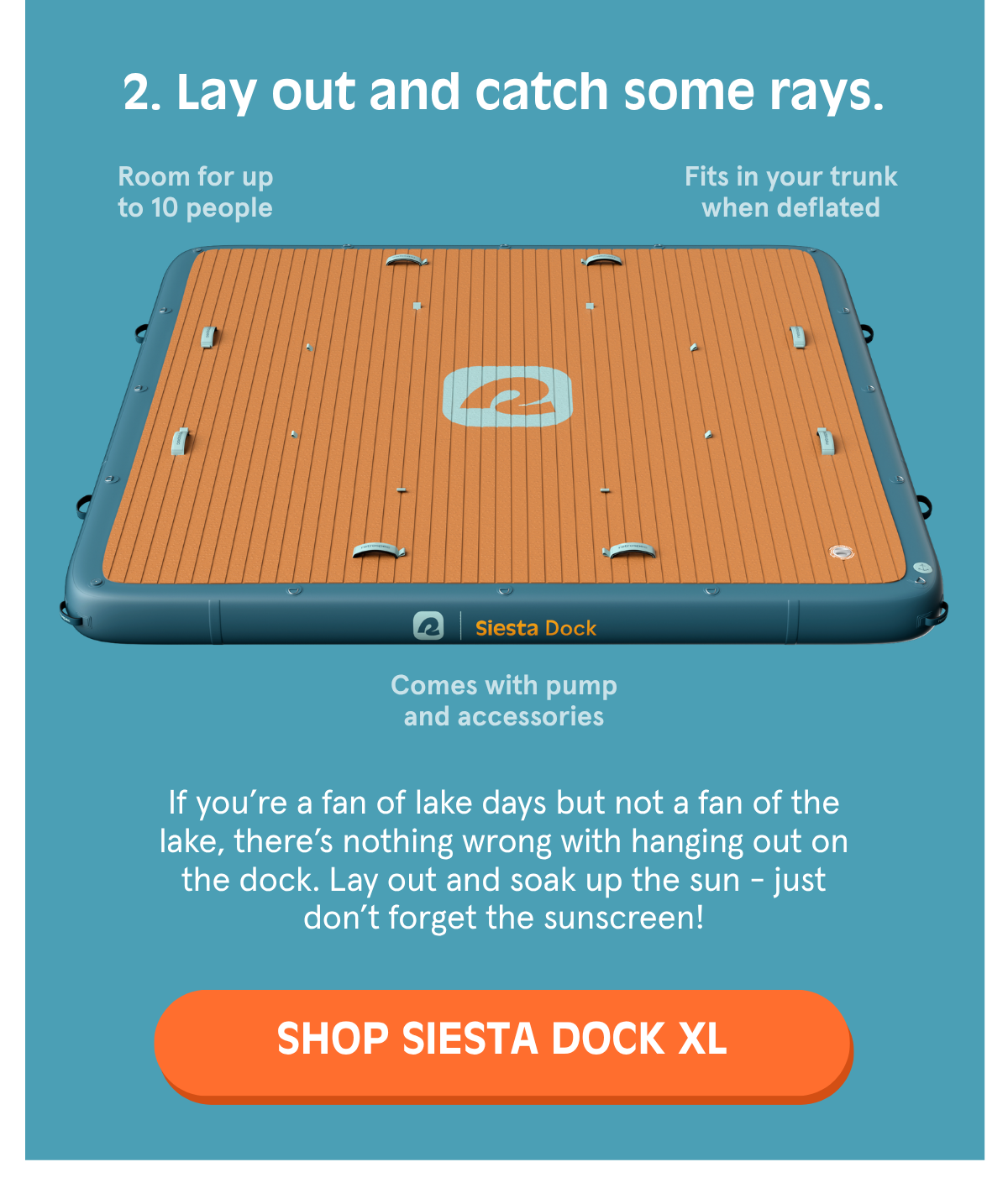 Shop Siesta Dock XL