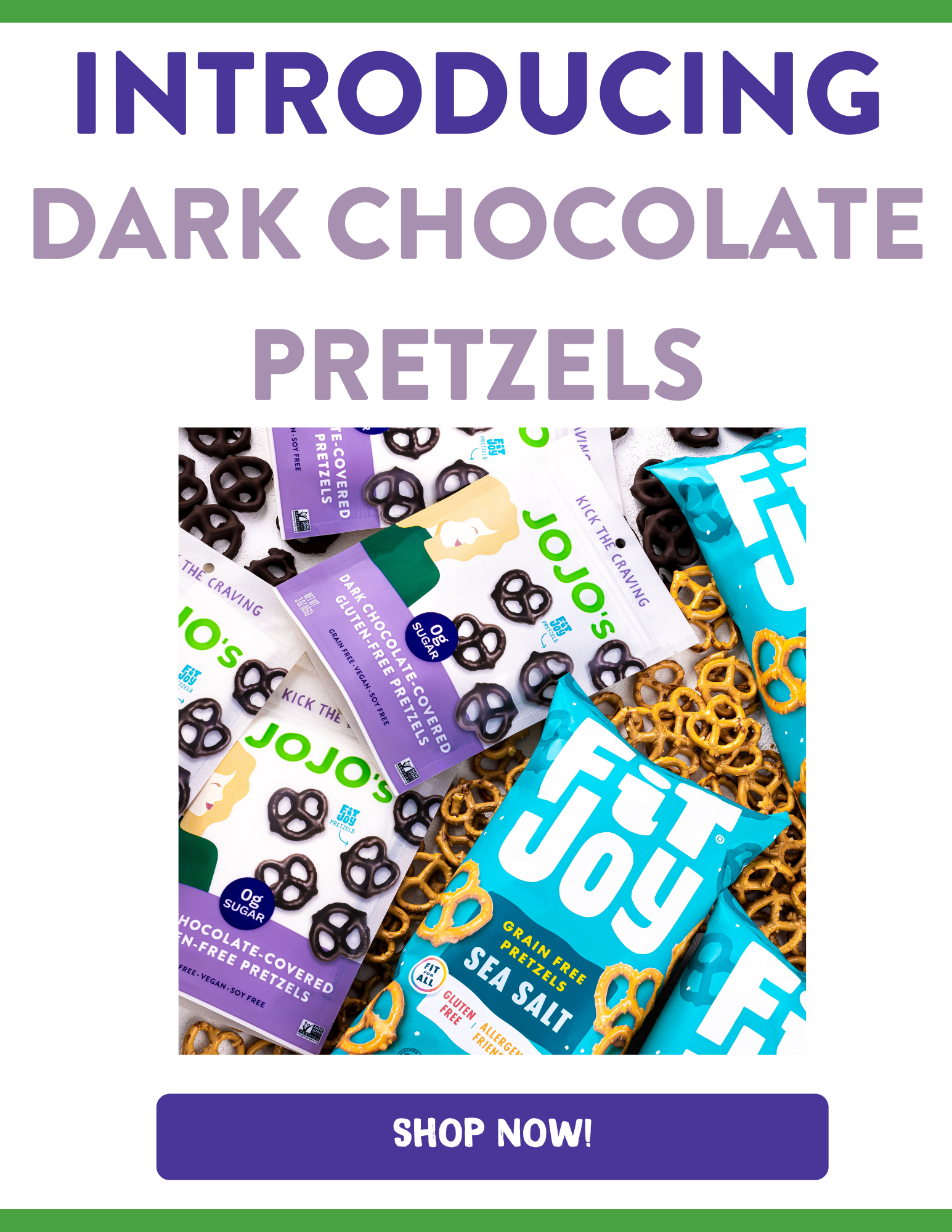 Introducing JOJO's Pretzels... Jojos Chocolate