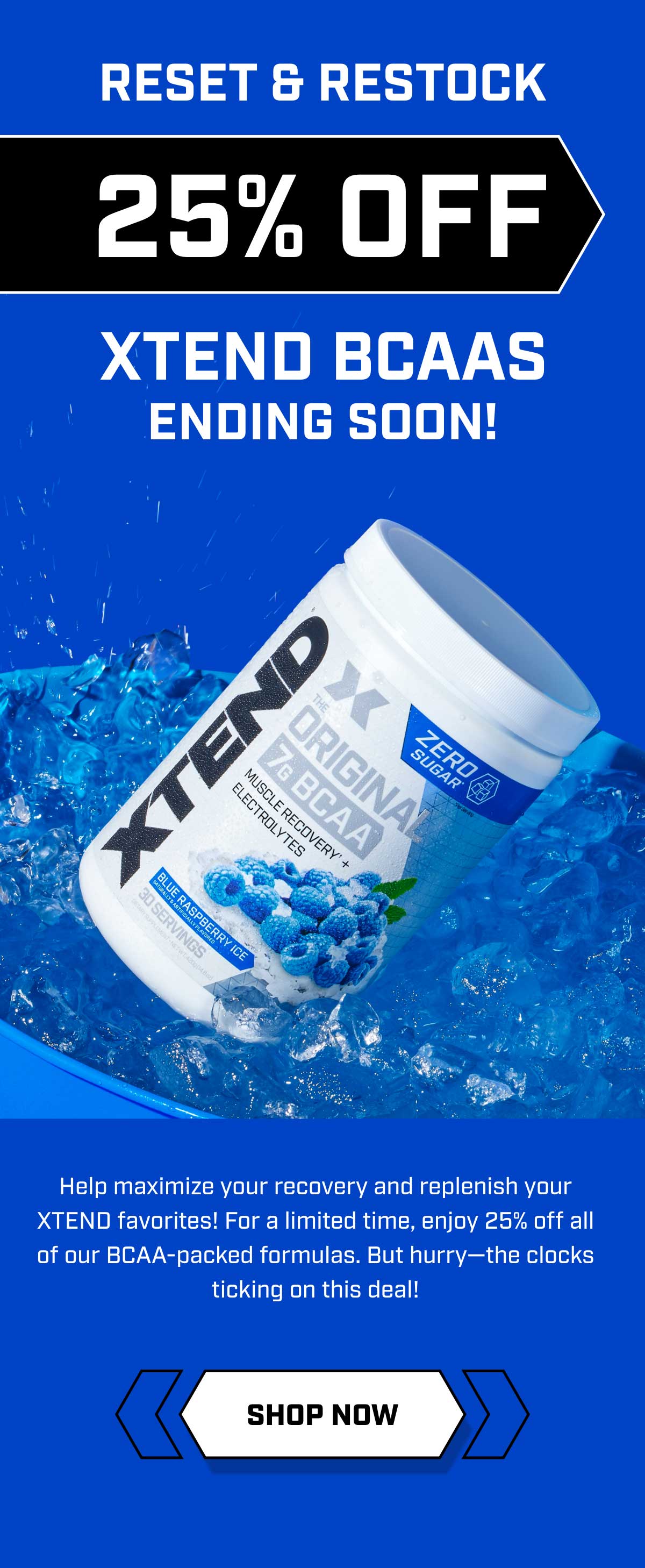 Ending Soon! 25 Off BCAAPacked Formulas Cellucor