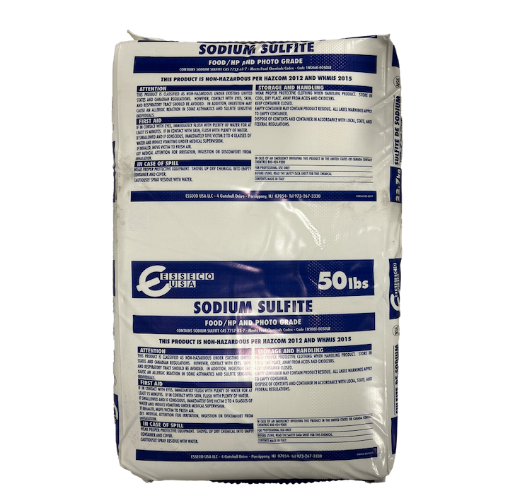 Esseco Sodium Sulfite FCC | 50 lb Bag