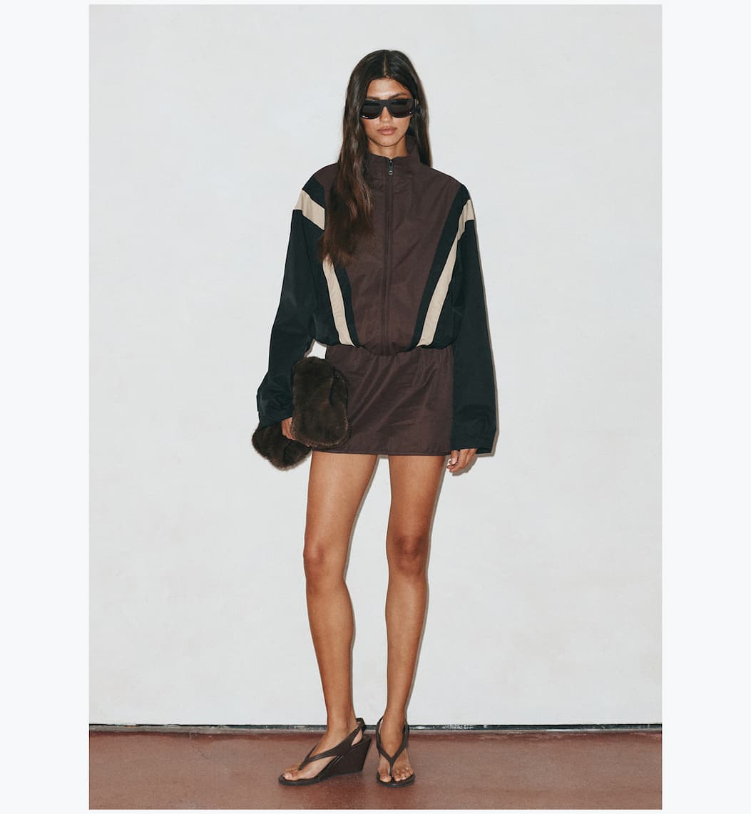 Spencer Contrast Spray Jacket