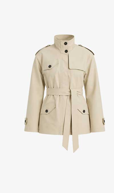 Leon Belted Trench