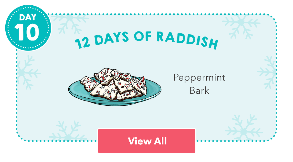 12 days of raddish
