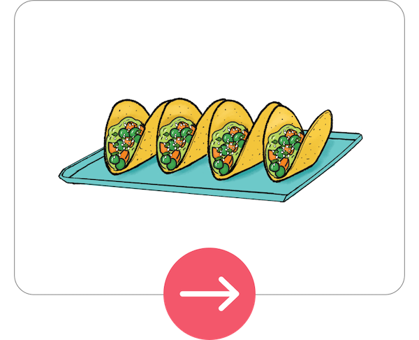 Crunchy Pea Tacos
