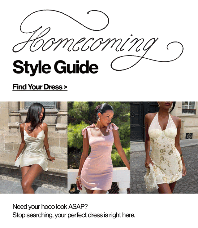 Find your homecoming look right now >