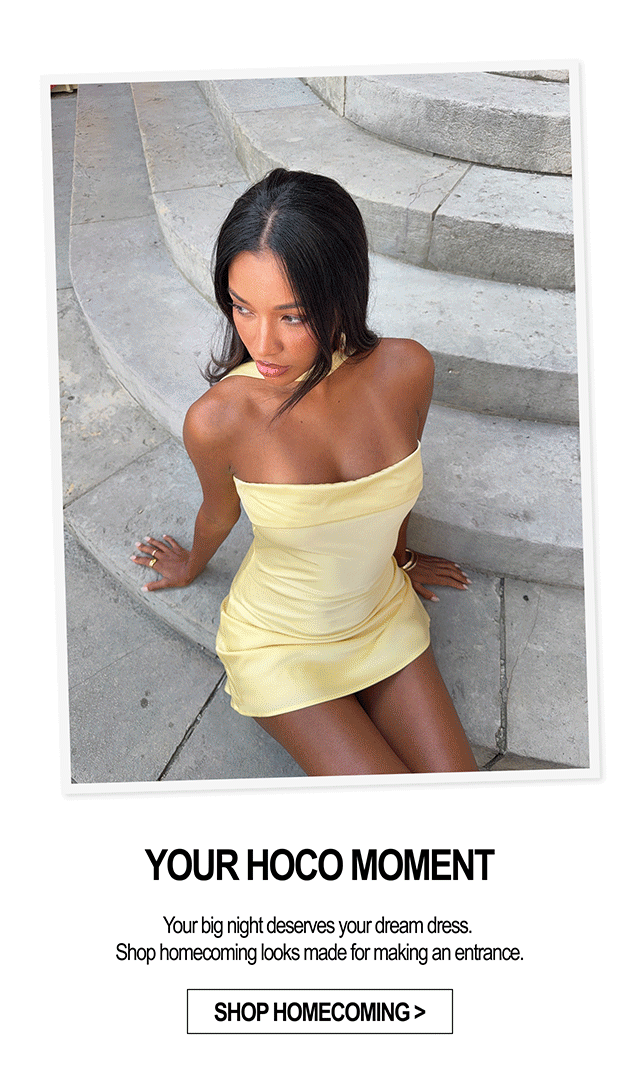 It’s your dream Homecoming dress. We found it >