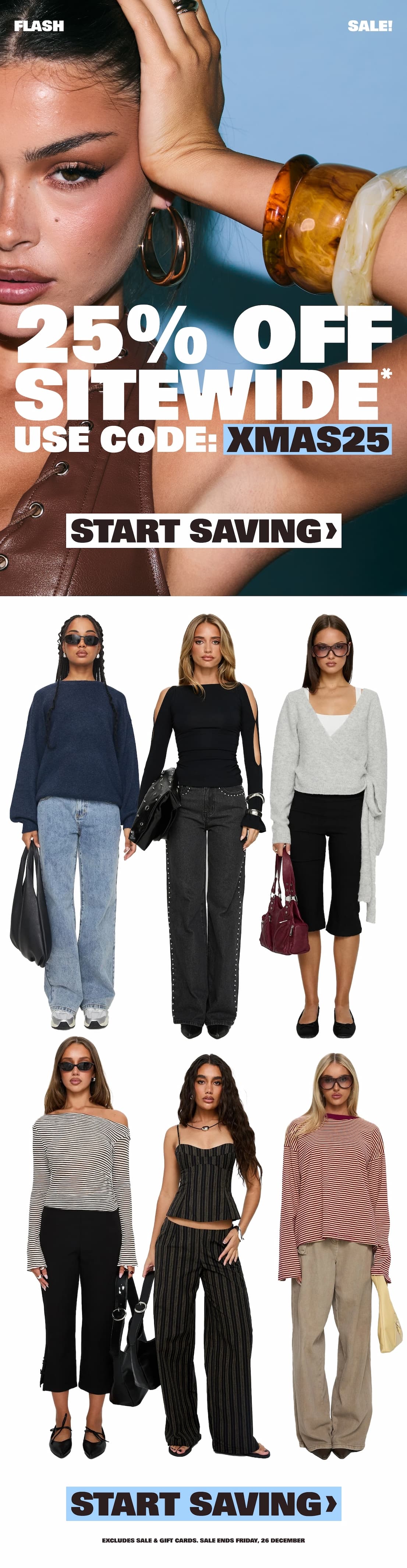 25% OFF SITEWIDE* USE CODE: XMAS25 