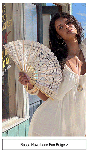 Shop the Bossa Nova Fan Beige 