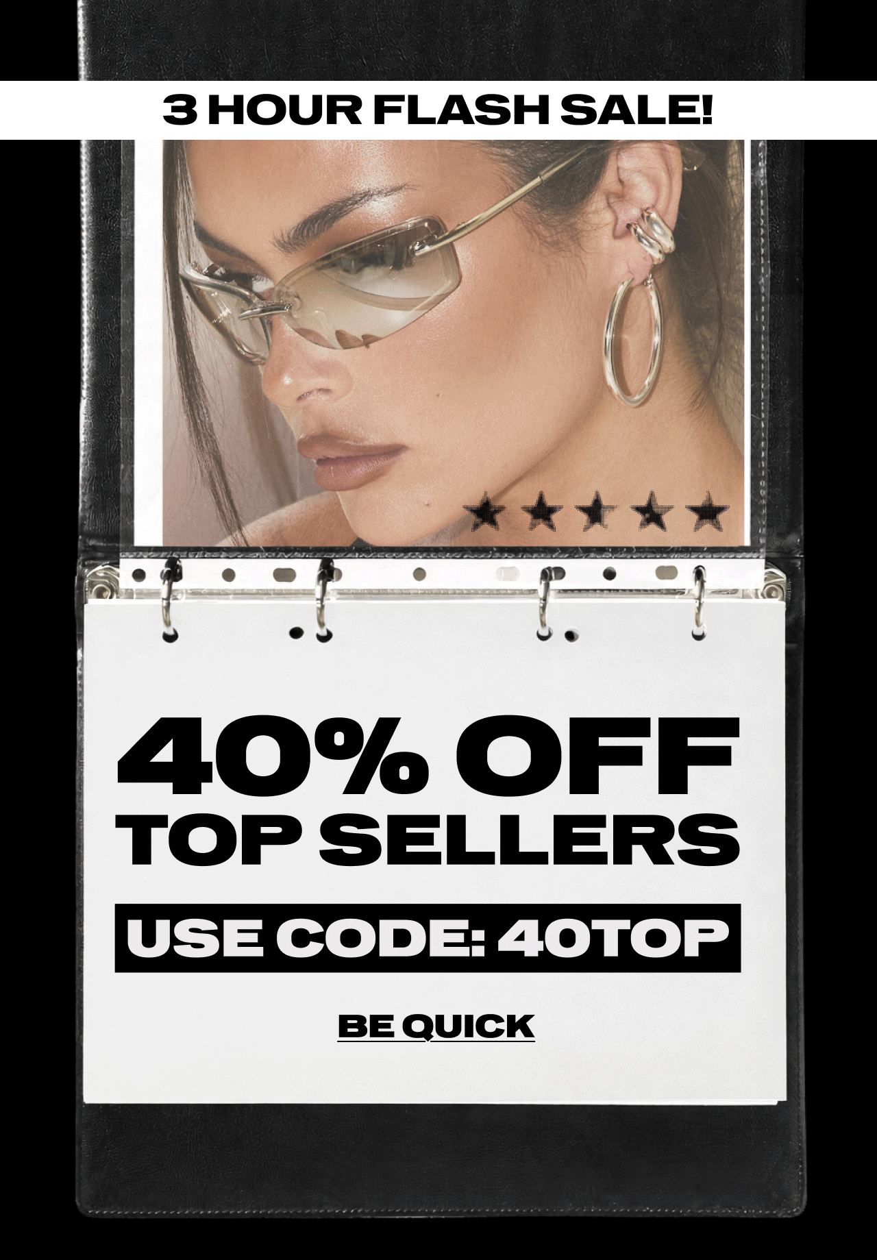 40% OFF TOP SELLERS! BE QUICK >