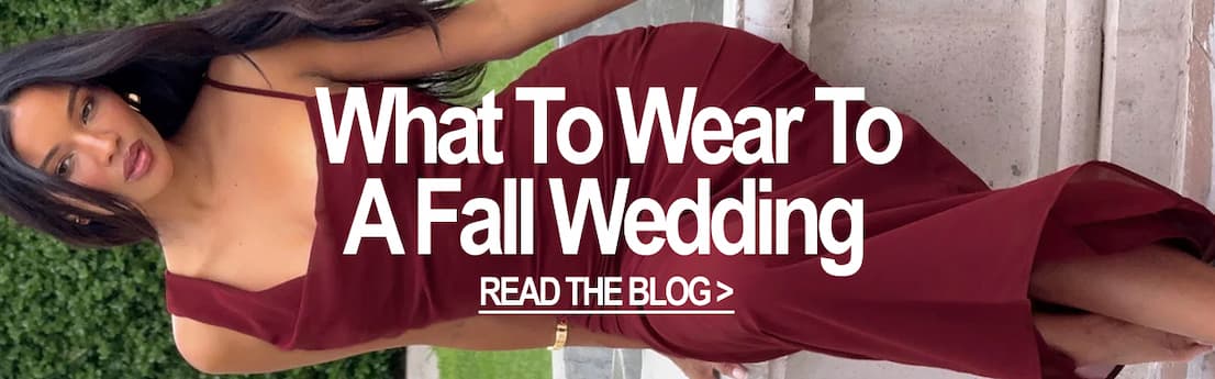 What to wear to a fall wedding >