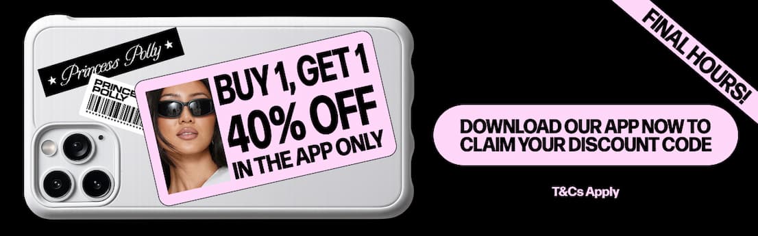 Buy 1, Get 1 40% off in the App Only