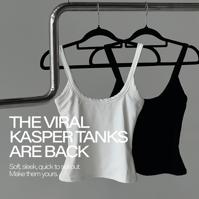 The viral Kasper Tanks ARE BACK