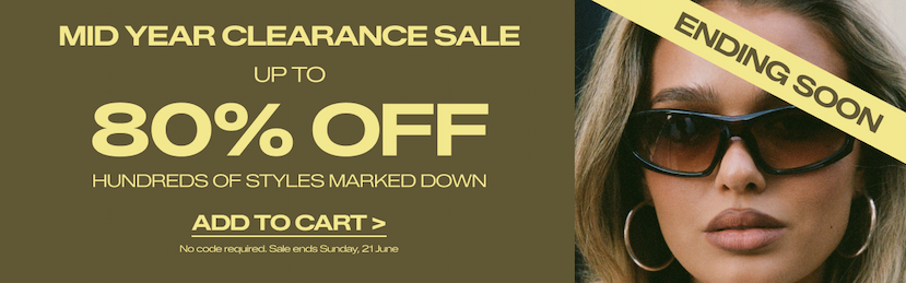 Up to 80% off sale