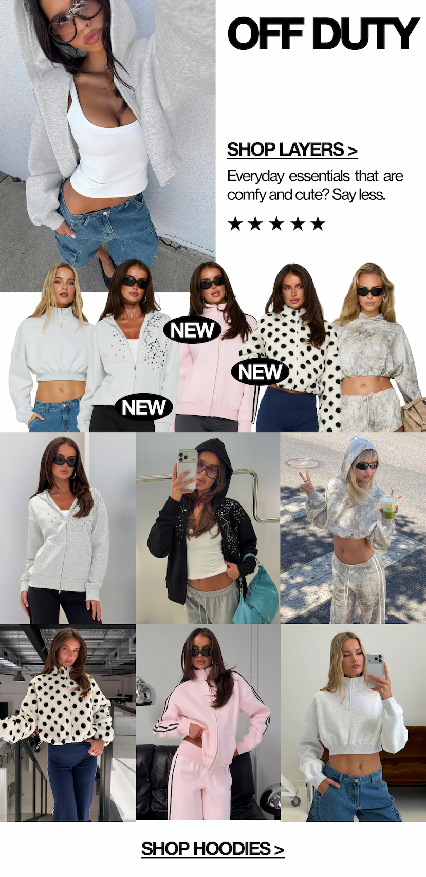 Your off duty uniform just dropped…