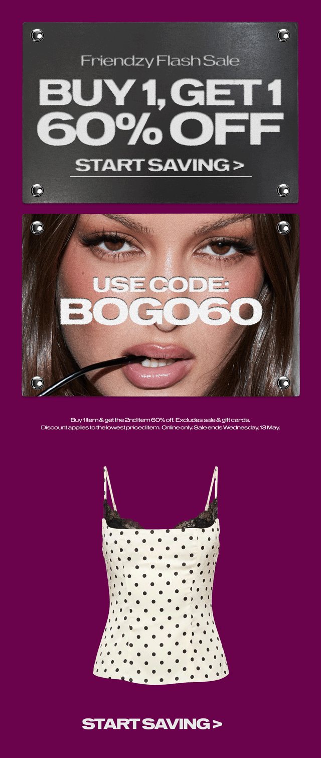 Click here to buy 1, get 1 60% off >