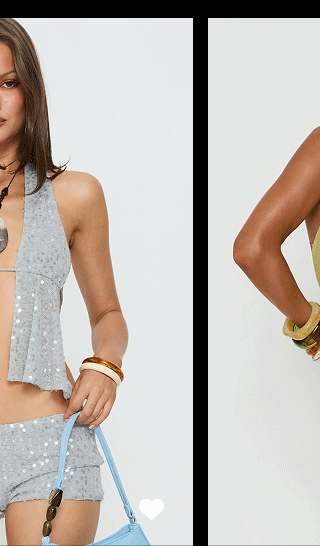 Bright Futures Halter Shimmer Top Lilac