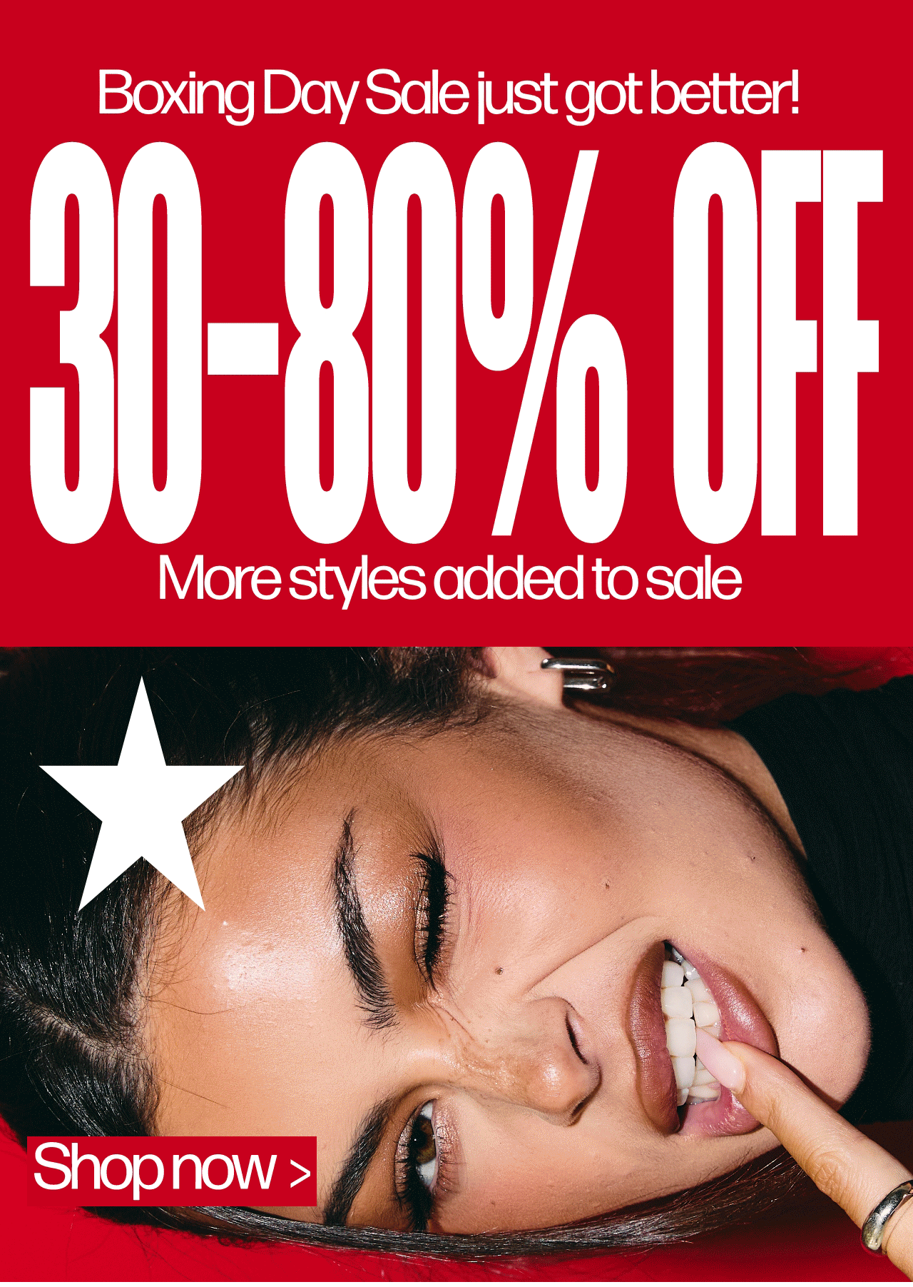 More styles added to sale! 30-80% off