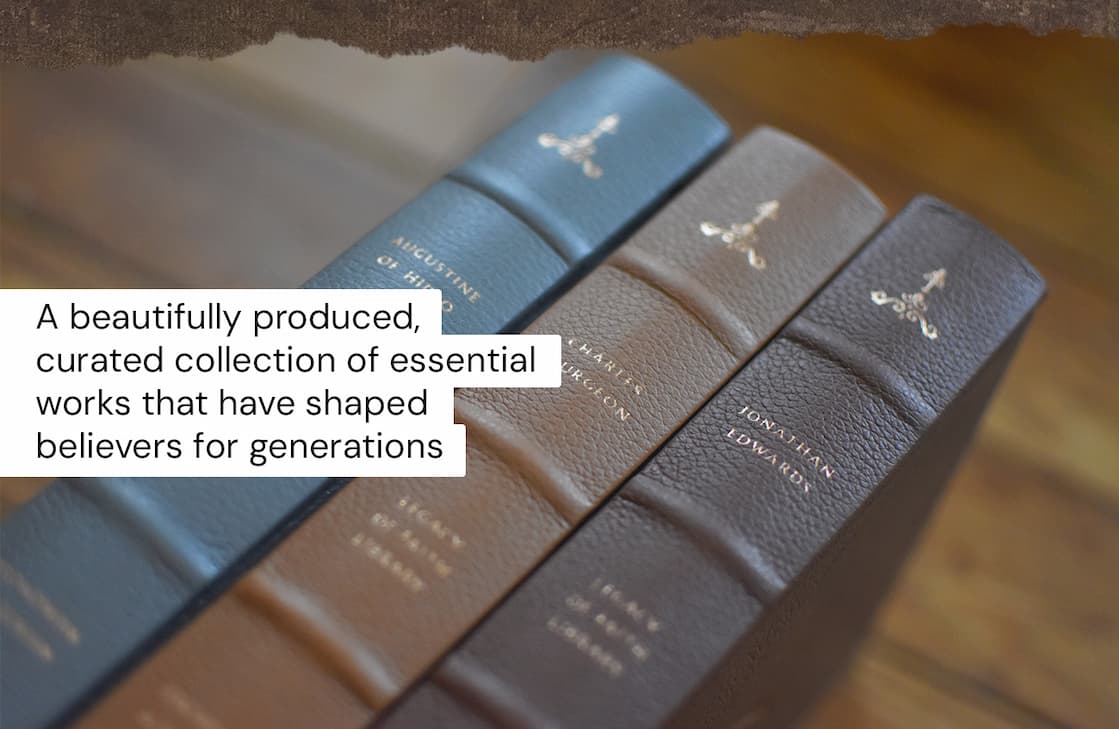 This Legacy Edition collection brings together the essential writings of Augustine, Jonathan Edwards, and Charles Spurgeon, offering a curated library of Christian wisdom that has shaped believers for centuries. Each volume presents a modern, beautifully designed edition of classic works that remain as relevant and spiritually rich today as when they were first written.