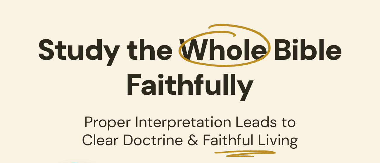 Every Christian wants to understand the Bible more deeply—but knowing how to move from reading the text to interpreting and applying it faithfully can feel overwhelming. This two-volume set provides a clear path forward by equipping believers to study, teach, and apply the entire Bible with confidence. Grow in your ability to handle God’s Word faithfully and discover how the whole Bible points to the hope of the gospel and the glory of the Messiah.