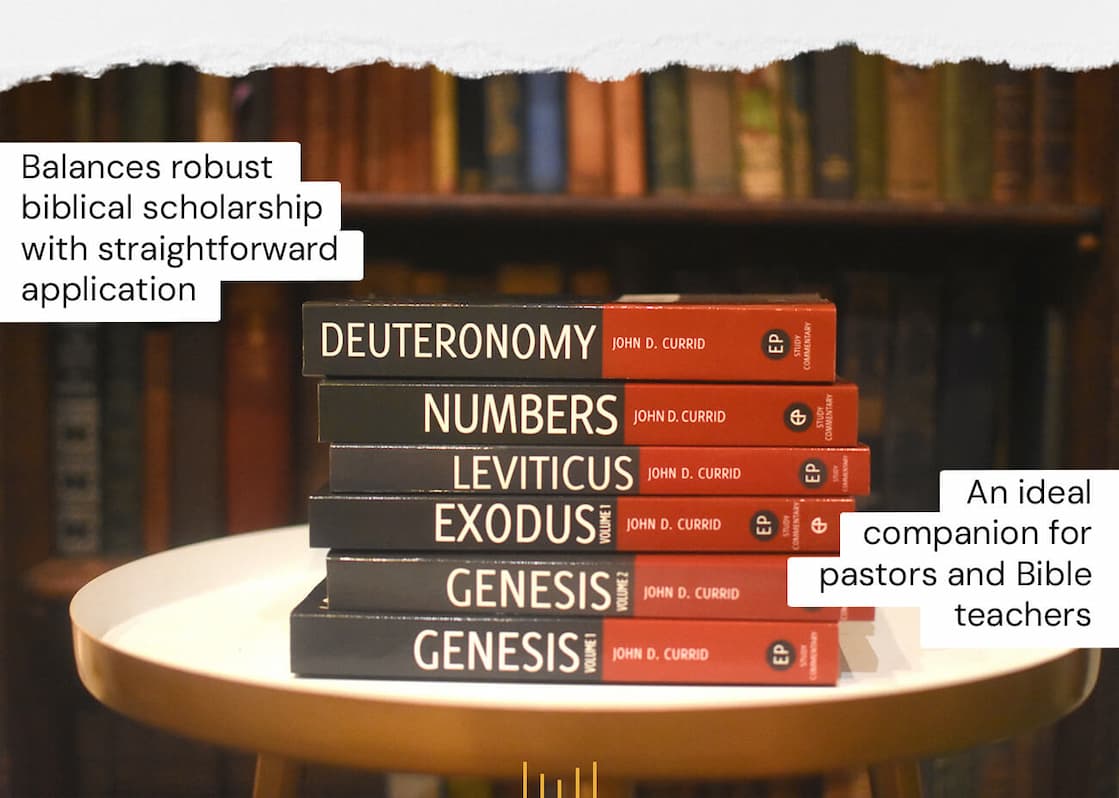 The EP Study Commentary series is designed for ministers, theologians and serious students of the Bible. With John D. Currid as the series editor, EPSCs balance biblical scholarism with straightforward application, making them the ideal companion for pastors and Bible teachers.