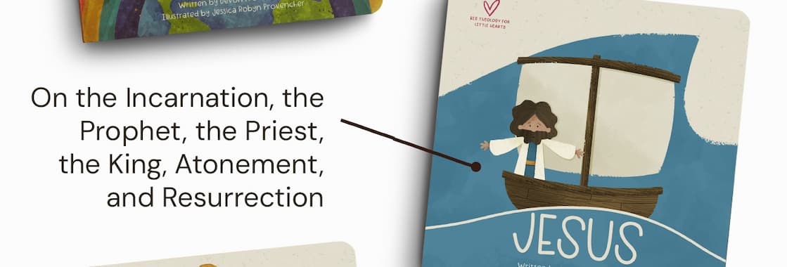 Big Theology for Little Hearts - Each book in the Big Theology for Little Hearts series introduces a big idea from the Bible with concise definitions and engaging illustrations to help young minds gain a foundational understanding of God's word. With each volume written to complement all the others, this series is designed to help children develop a cohesive framework of theology that includes God, creation, humanity, Jesus, and the gospel-allowing you to start having crucial conversations with your children as early as possible.