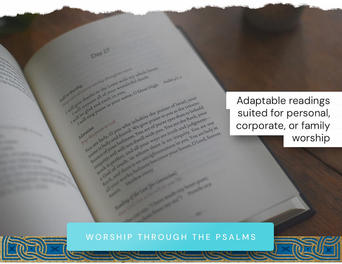 With beautiful prose that draws readers into worship, the Psalms serve as the Bible's very own liturgy. But many lifelong believers encounter seasons when devotion grows dull, and Scripture reading becomes a matter of dutiful habit rather than heartfelt praise. Come, Thou Fount of Every Blessing offers a 31-day liturgical guide rooted in the Psalms, providing content, structure, and rhythms that center hearts on honoring our God.
