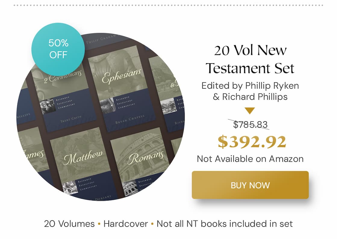 For one week only, we’re commemorating the legacy of the Reformation with a curated collection of books that carry forward the same spirit of Gospel clarity and biblical fidelity. This Reformation Week, join us in celebrating the written word that God has used, and continues to use, to build His Church.