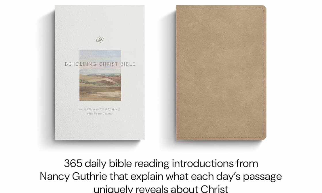 This fall, building towards the 25th anniversary of the ESV, and the 500th anniversary of the Tyndale Bible, Crossway is releasing a wide range of innovative new Bible editions for every use. Who do you know that needs a new Bible?