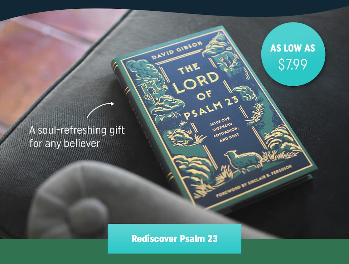 Expository Study of Psalm 23 Reveals the Beauty and Deep Theological Meaning behind a Familiar Part of Scripture  Psalm 23 is one of the most recognizable passages in the whole Bible. Though relatively short, this poetic depiction of God's love epitomizes Christ's goodness and provision as he leads his children. Even lifelong Christians will find fresh encouragement by closely studying these familiar words.  David Gibson walks through each verse in Psalm 23, thoroughly examining its 3 depictions of the believer's union with Christ as sheep and shepherd, traveler and companion, and guest and host. Gibson provides canonical context for the Psalm's beautiful imagery, inspiring praise and wonder as readers reflect on the loving Shepherd who meets every need.