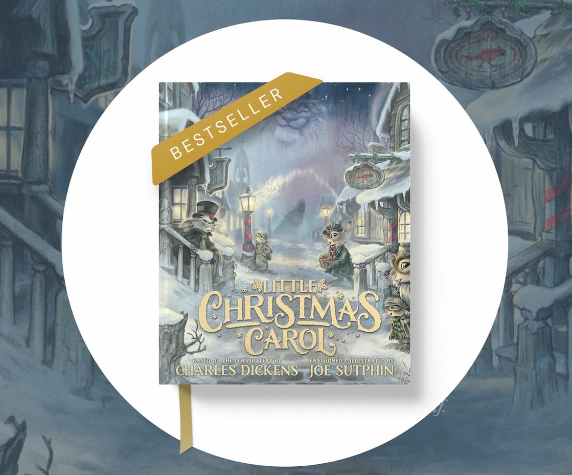 Enjoy Charles Dickens' beloved masterpiece, freshly imagined within an enchanting woodland realm. In 1843, Charles Dickens penned a story--a classic Christmas tale full of ghosts and the endearing humbug Ebenezer Scrooge. That story--which has captivated readers for over 150 years--is now accompanied by the delightful illustrations of Joe Sutphin. With charming woodland characters and settings that families will adore, readers will be transformed by A Little Christmas Carol. A tale of greed, regret, loneliness, reflection, compassion, hope, and a joyfully changed life, this beautifully illustrated edition will enliven the timeless classic for readers young and old. For the perfect family read-aloud, make A Little Christmas Carol a part of your family's Christmas tradition. This new edition makes a wonderful gift. It is good to be children sometimes, and never better than at Christmas, when its mighty Founder was a child himself. --Charles Dickens