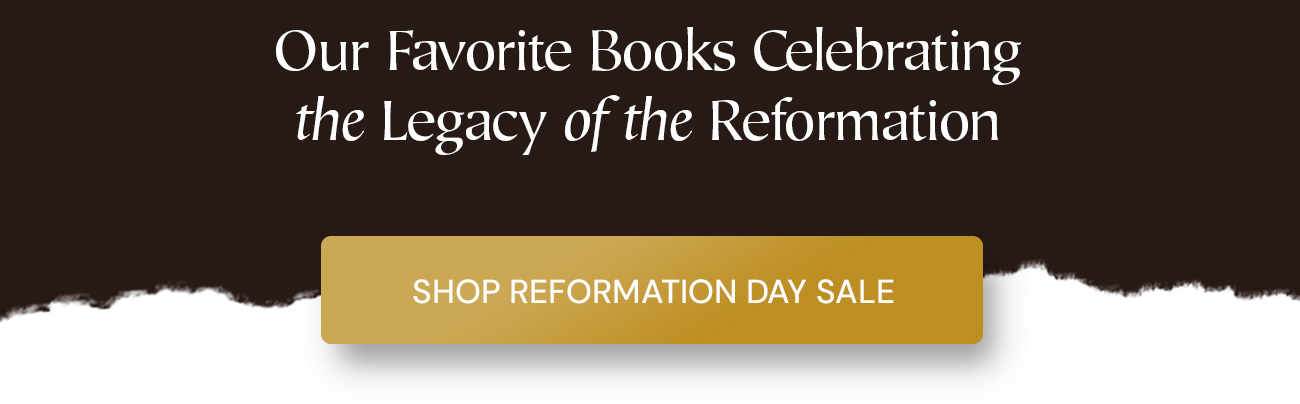 For one week only, we’re commemorating the legacy of the Reformation with a curated collection of books that carry forward the same spirit of Gospel clarity and biblical fidelity. This Reformation Week, join us in celebrating the written word that God has used, and continues to use, to build His Church.