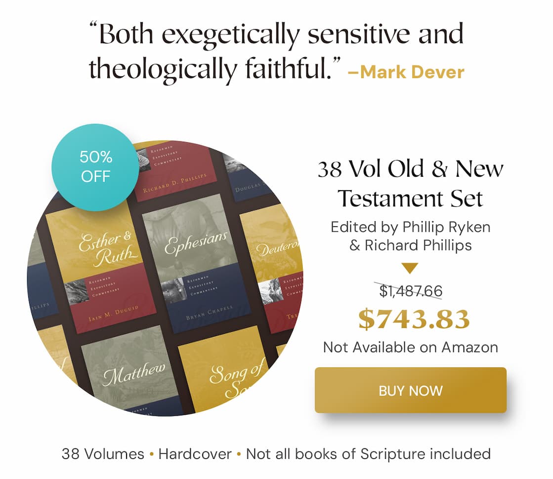 For one week only, we’re commemorating the legacy of the Reformation with a curated collection of books that carry forward the same spirit of Gospel clarity and biblical fidelity. This Reformation Week, join us in celebrating the written word that God has used, and continues to use, to build His Church.