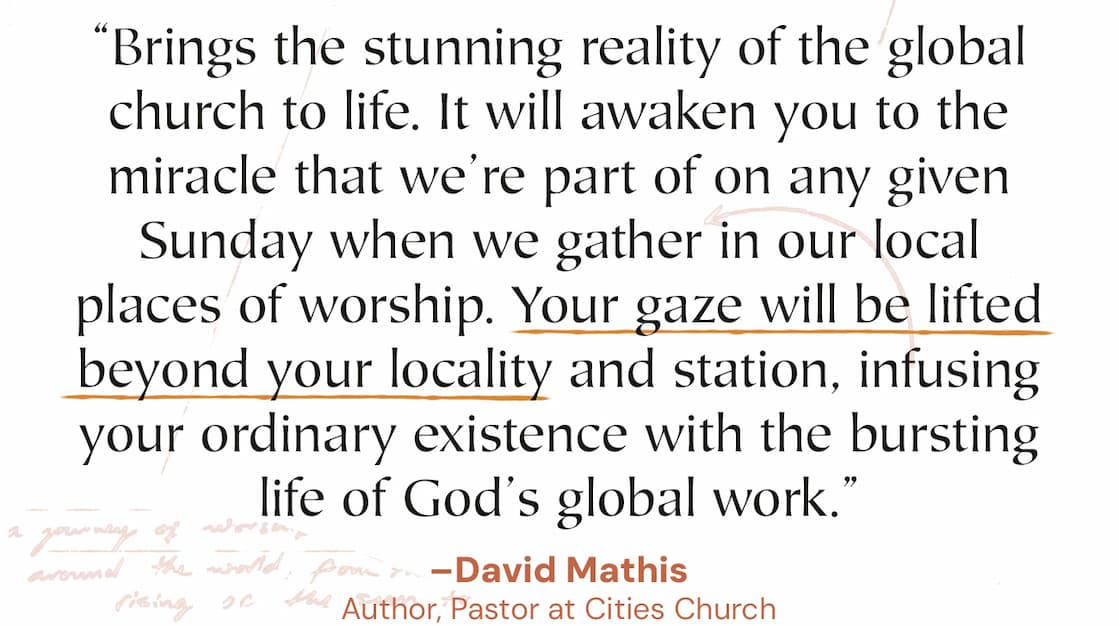 A unique view of Christian worship around the world (with free streaming video!) Get ready to travel the globe and experience the beauty of Christian worship like never before. From the Rising of the Sun takes you on an unforgettable journey, showcasing how believers from all corners of the earth praise God in ways that are consistent with Scripture but faithful to the local language, customs, and culture. And here's the best part--this book includes a code for free streaming access to a 12-episode video series, so you can witness these incredible moments of worship for yourself! Starting in Fiji, you'll follow the sun as it rises and sets, moving through Australia, Asia, Europe, Africa, the Americas, and beyond. Along the way, you'll meet brothers and sisters in Christ who worship amidst stunning landscapes, vibrant cities, and remote jungles. From the hymns sung in Korea's bustling metropolises to the prayers offered in Zambia's open plains, you'll see and feel the unity and diversity of God's people.