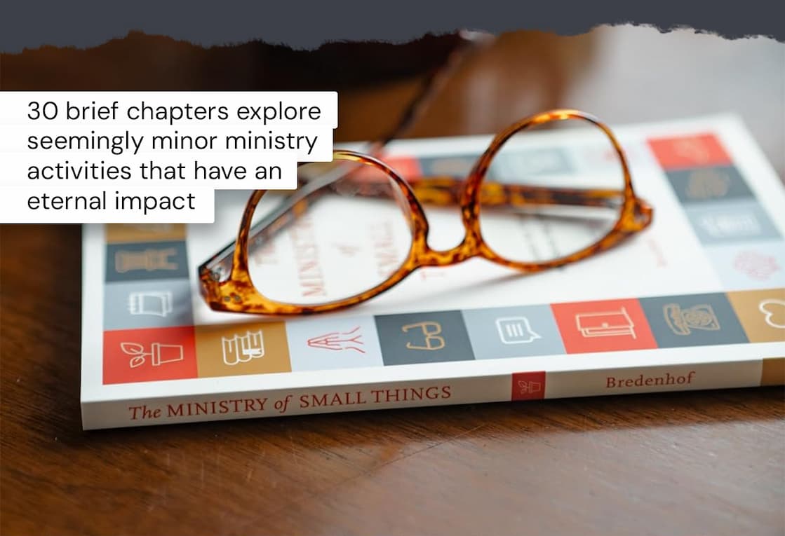 Christ can do a lot with a little—and he loves to bless his church through a pastor’s small acts of care. In thirty chapters, Reuben Bredenhof explores seemingly minor ministry activities and attitudes that can make a great impact on a flock. Celebrate God’s power at work through quiet, predictable faithfulness.