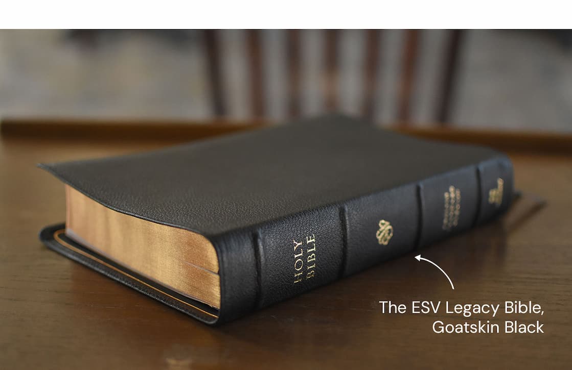 Created with the highest-quality materials, the ESV Heirloom Bible is an elegant Bible printed and bound with superior craftsmanship by Royal Jongbloed in the Netherlands. This Bible features European Bible paper, an extra smooth sewn binding, art gilding, and multiple ribbon markers. Manufactured with care and precision, the ESV Heirloom Bible is guaranteed to last a lifetime.