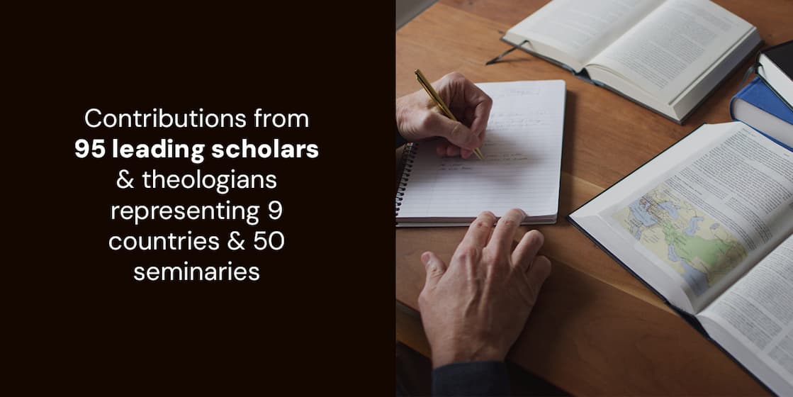 The ESV Study Bible was designed to help you understand the Bible in a deeper way. Created by a diverse team of 95 leading Bible scholars and teachers--from 9 countries, nearly 20 denominations, and 50 seminaries, colleges, and universities--the ESV Study Bible features a wide array of study tools, making it a valuable resource for serious readers, students, and teachers of God's Word.