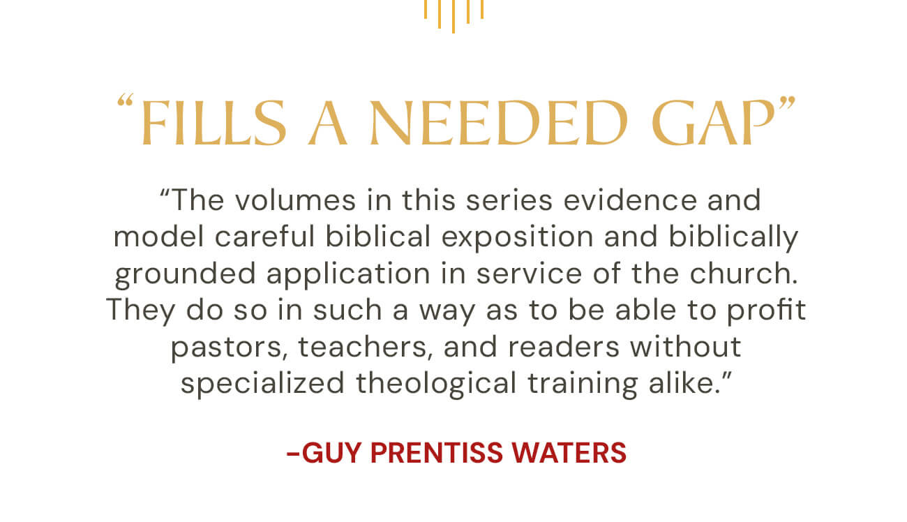 The EP Study Commentary series is designed for ministers, theologians and serious students of the Bible. With John D. Currid as the series editor, EPSCs balance biblical scholarism with straightforward application, making them the ideal companion for pastors and Bible teachers.