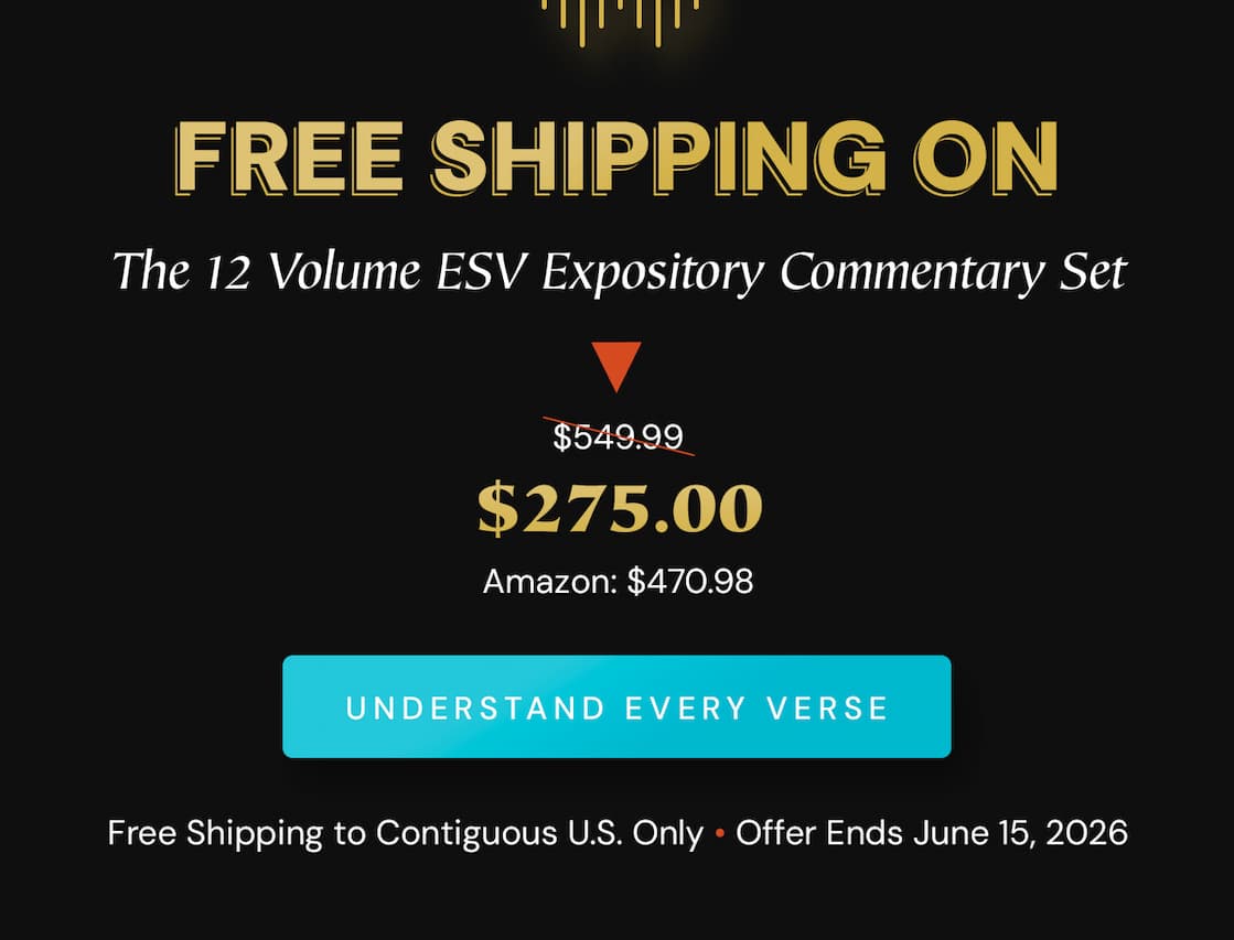 Comprehensive Commentary Set Provides Rich Biblical Theology for Serious Readers of God's Word  Designed to strengthen the global church with a widely accessible, theologically sound, and pastorally wise resource for understanding and applying the overarching storyline of the Bible, this 12-volume commentary set features the full text of the ESV Bible passage by passage, with crisp and theologically rich exposition and application. Editors Iain M. Duguid, James M. Hamilton Jr., and Jay Sklar have gathered a team of experienced pastor-theologians to provide a new generation of pastors and other teachers of the Bible around the world with a globally minded commentary rich in biblical theology and broadly Reformed doctrine, making the message of redemption found in all of Scripture clear and available to all.
